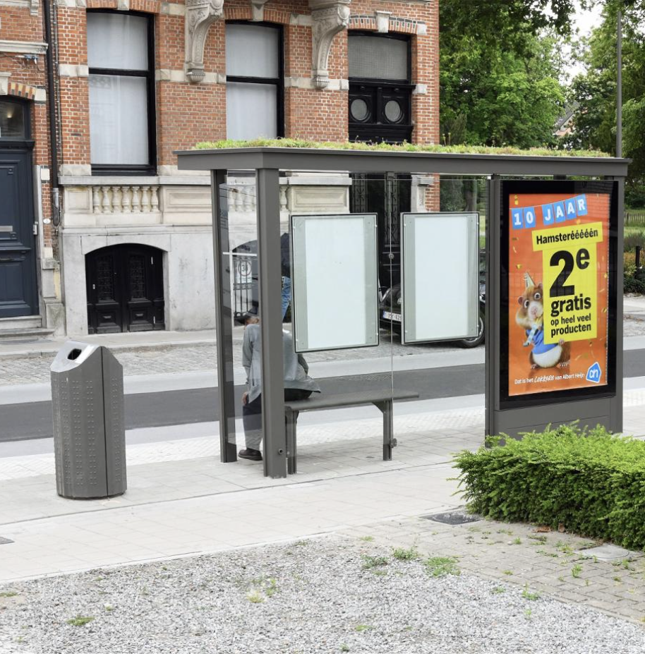 JCDecaux Belux public transport stop