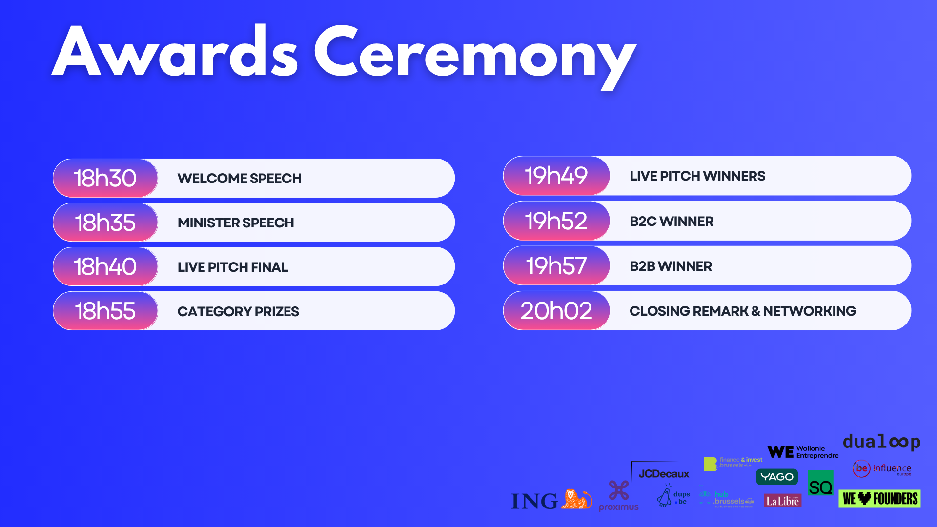 Belgium Startup Awards